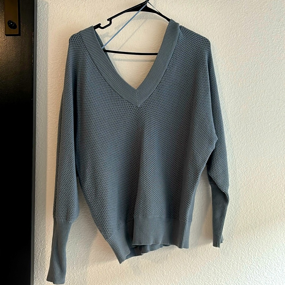 Express blue sweater